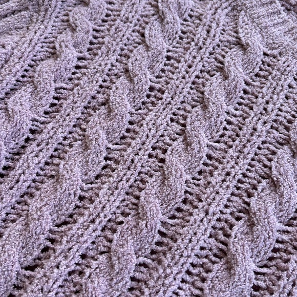 American Eagle Outfitters lilac purple knit sweater, size small - Picture 2 of 6